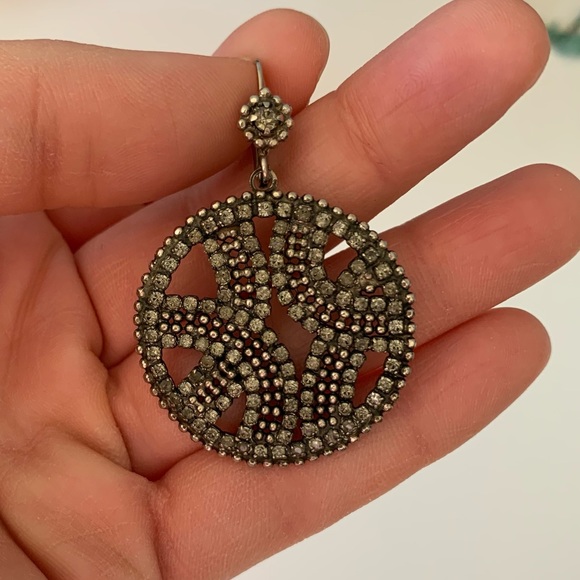 Sorrelli Jewelry Circle Chandelier Drop Earrings - Picture 2 of 4